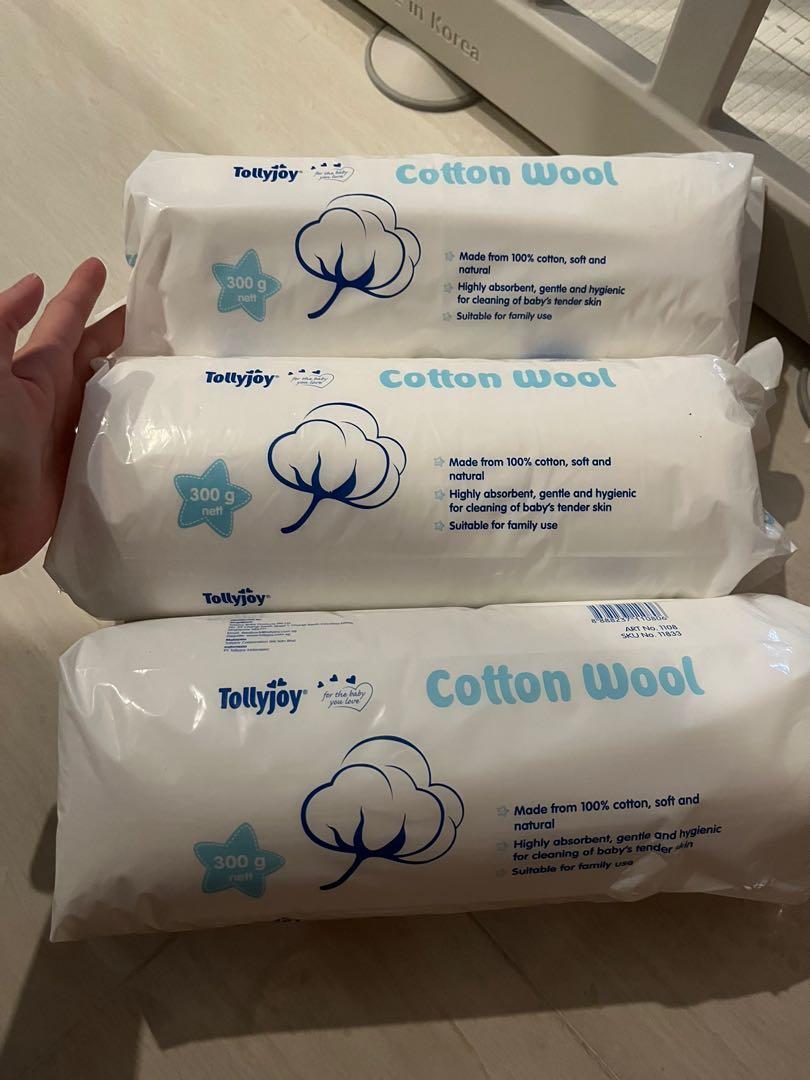 Tollyjoy baby cotton wool, Babies & Kids, Bathing & Changing, Diapers