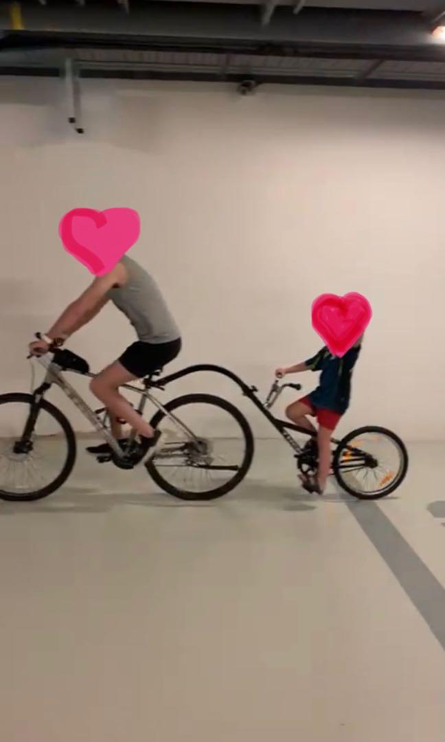 Trek tandem online bike attachment