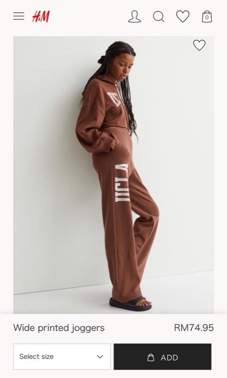 Printed jogger new arrivals