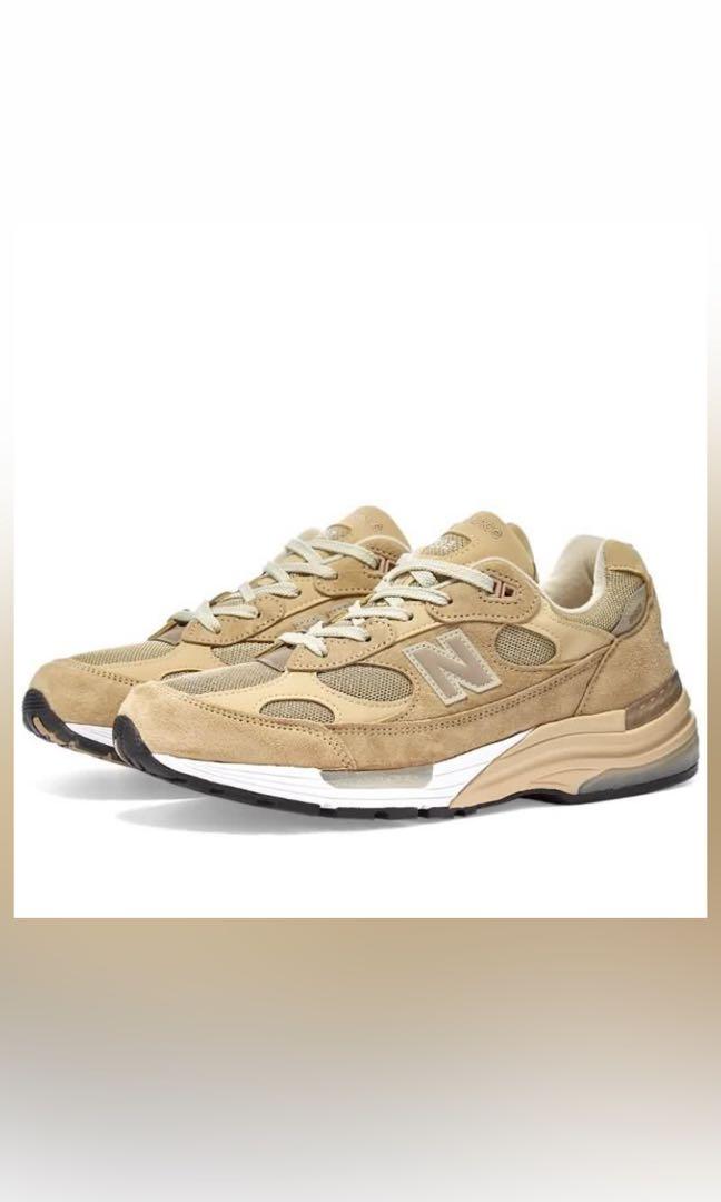 New balance 992 tan with white outlet