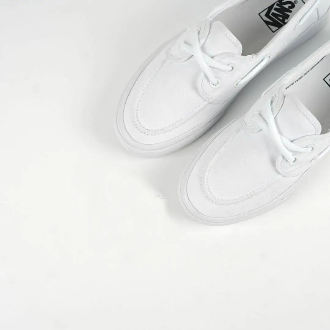 vans zapato full white