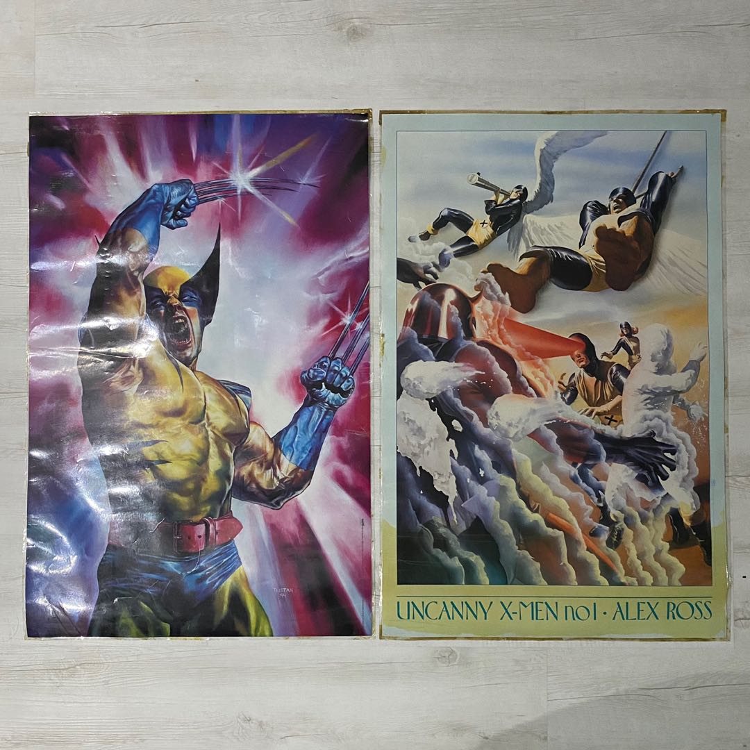 Vintage Marvel Posters, Hobbies & Toys, Memorabilia & Collectibles ...