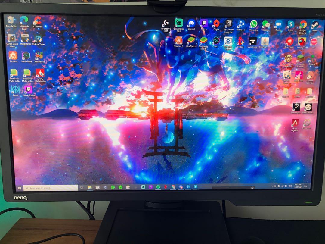 Wts Benq Xl2411p Computers Tech Parts Accessories Monitor Screens On Carousell