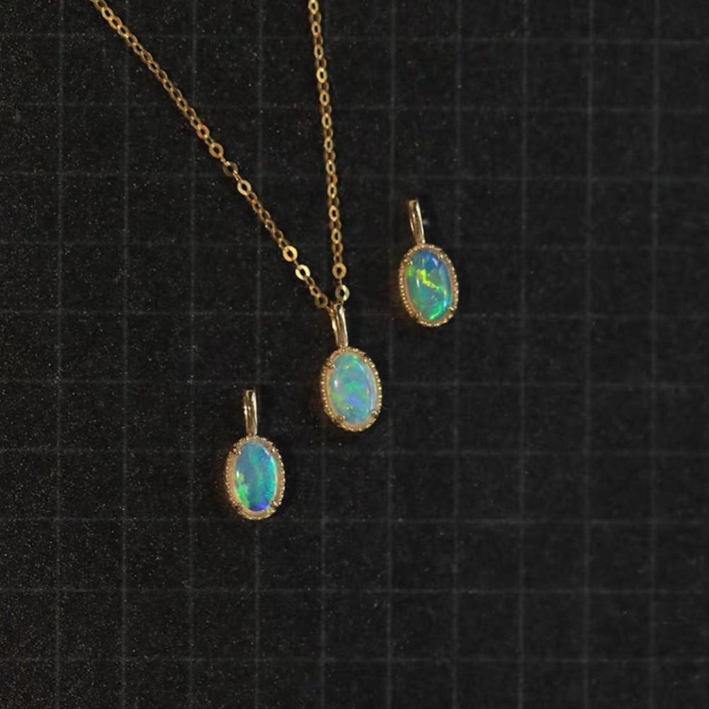 Gold and outlet opal