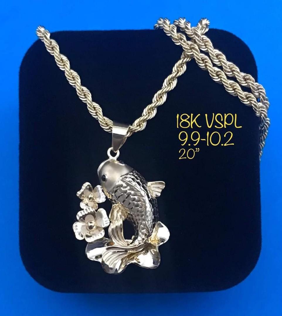 Koi Fish Necklace - Silver | Lovard | Wolf & Badger
