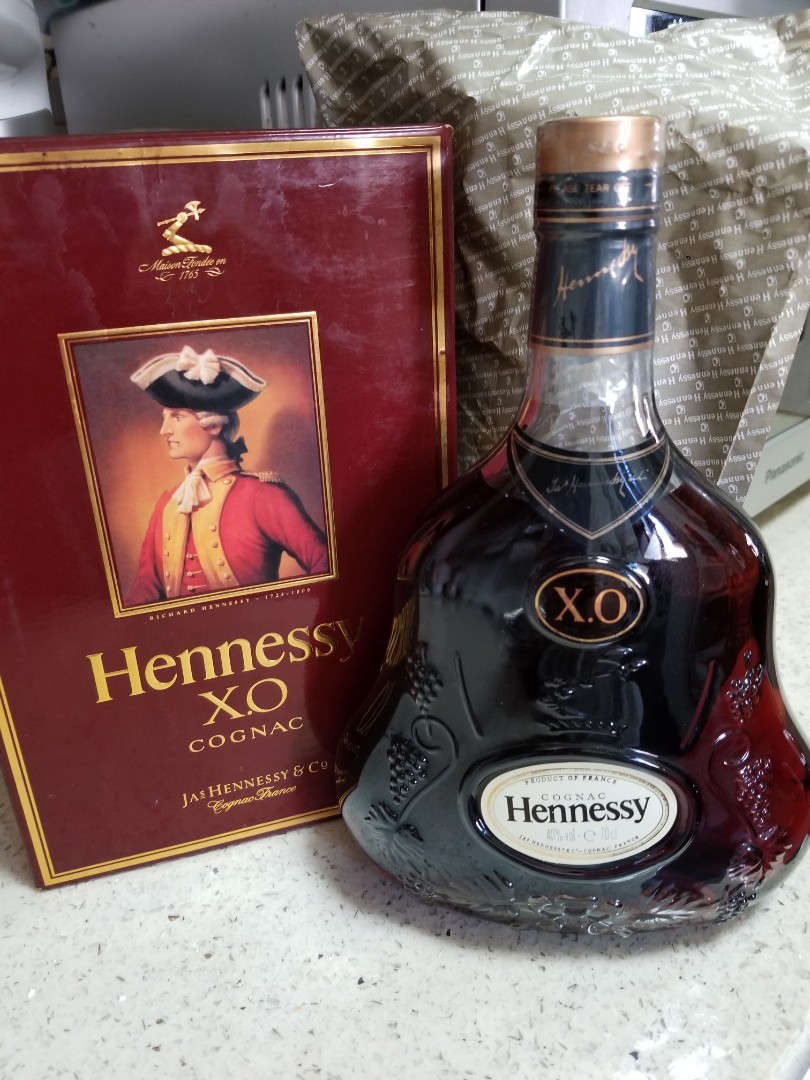 舊版Hennessy XO 軒尼詩XO Cognac (700ml) by JAs Hennessy & Co, 嘢食