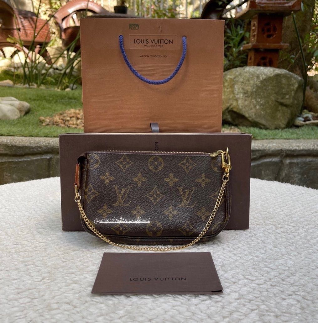 Louis Vuitton, Bags, Louis Vuitton Monogram Bucket Pochette