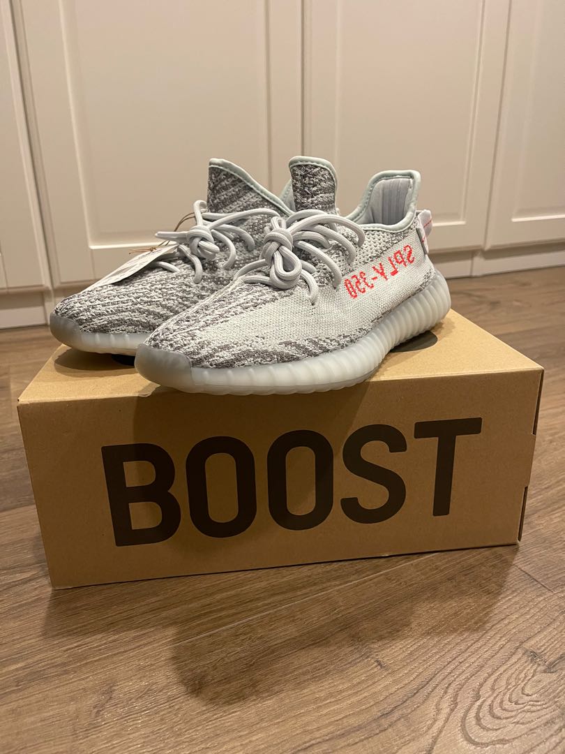 (原價轉賣) 全新ADIDAS YEEZY BOOST 350 V2 BLUE TINT 冰藍 US9