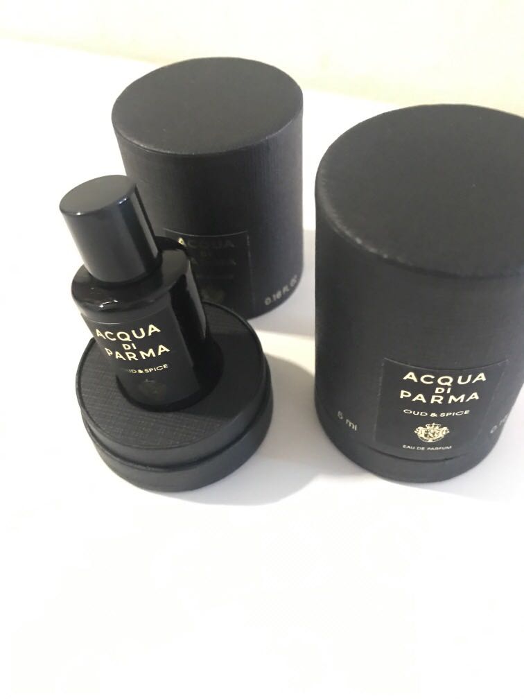 acqua di parma oud and spice sample