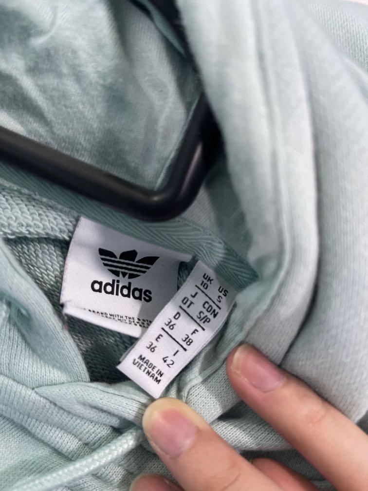 Adidas ash green Hoodie