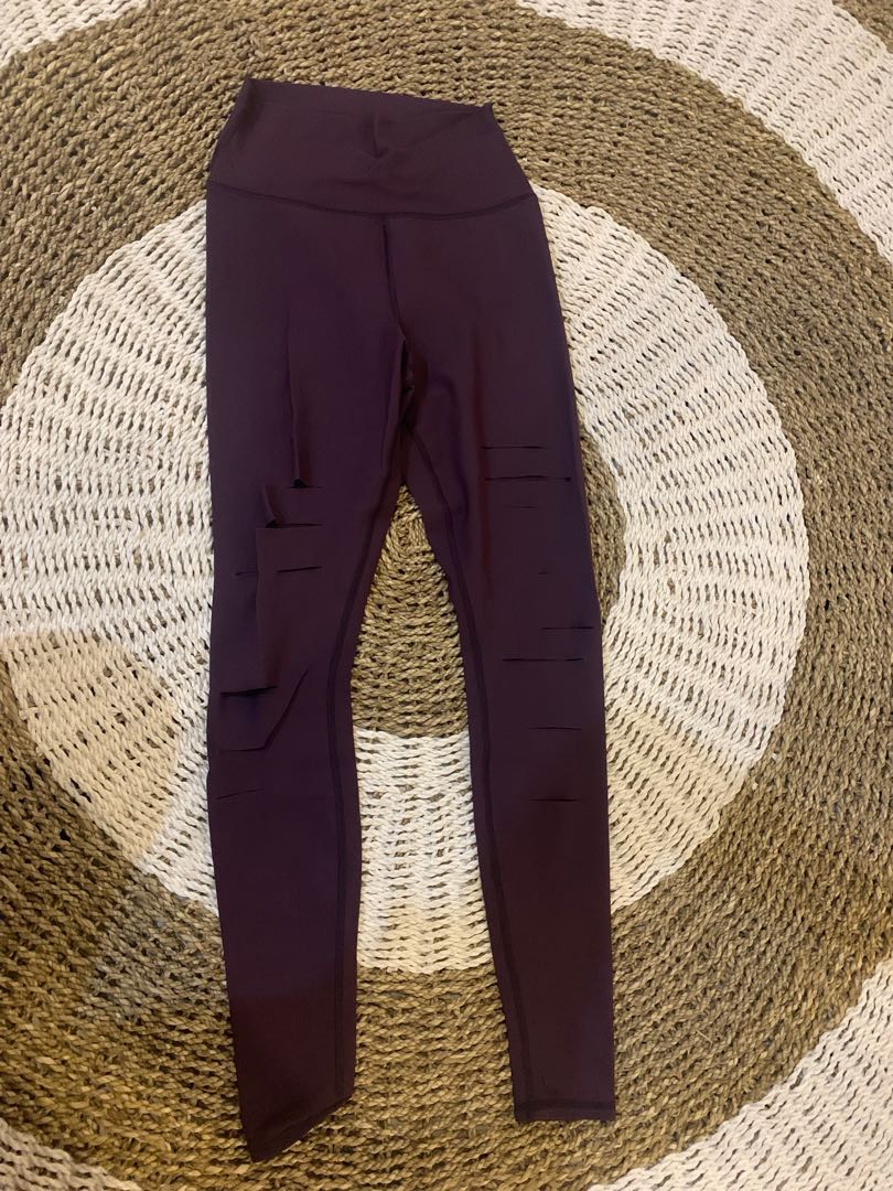 Alo Yoga Purple Size 6, Fesyen Wanita 