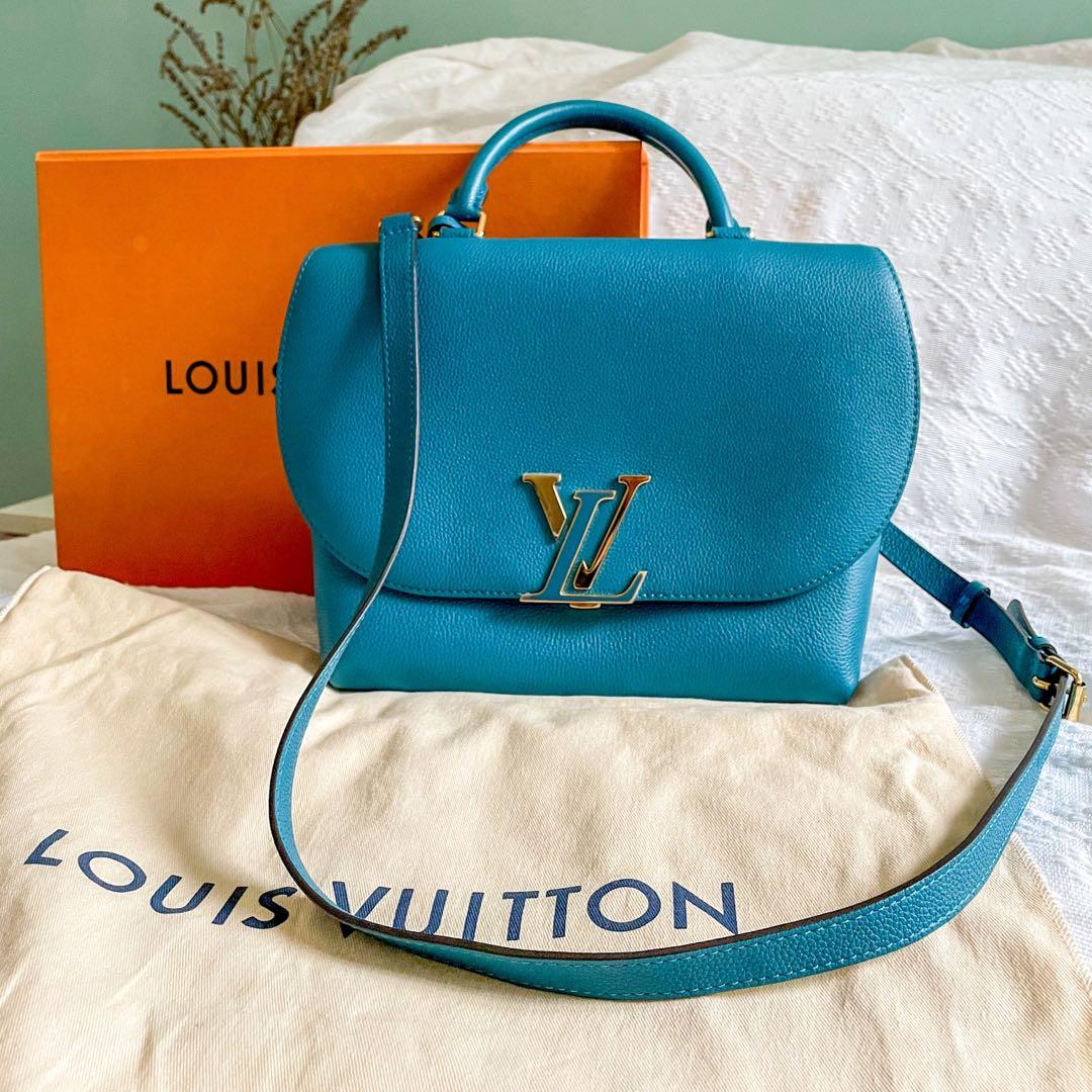 Louis Vuitton, Bags, Auth Louis Vuitton Volta Black Leather Crossbody