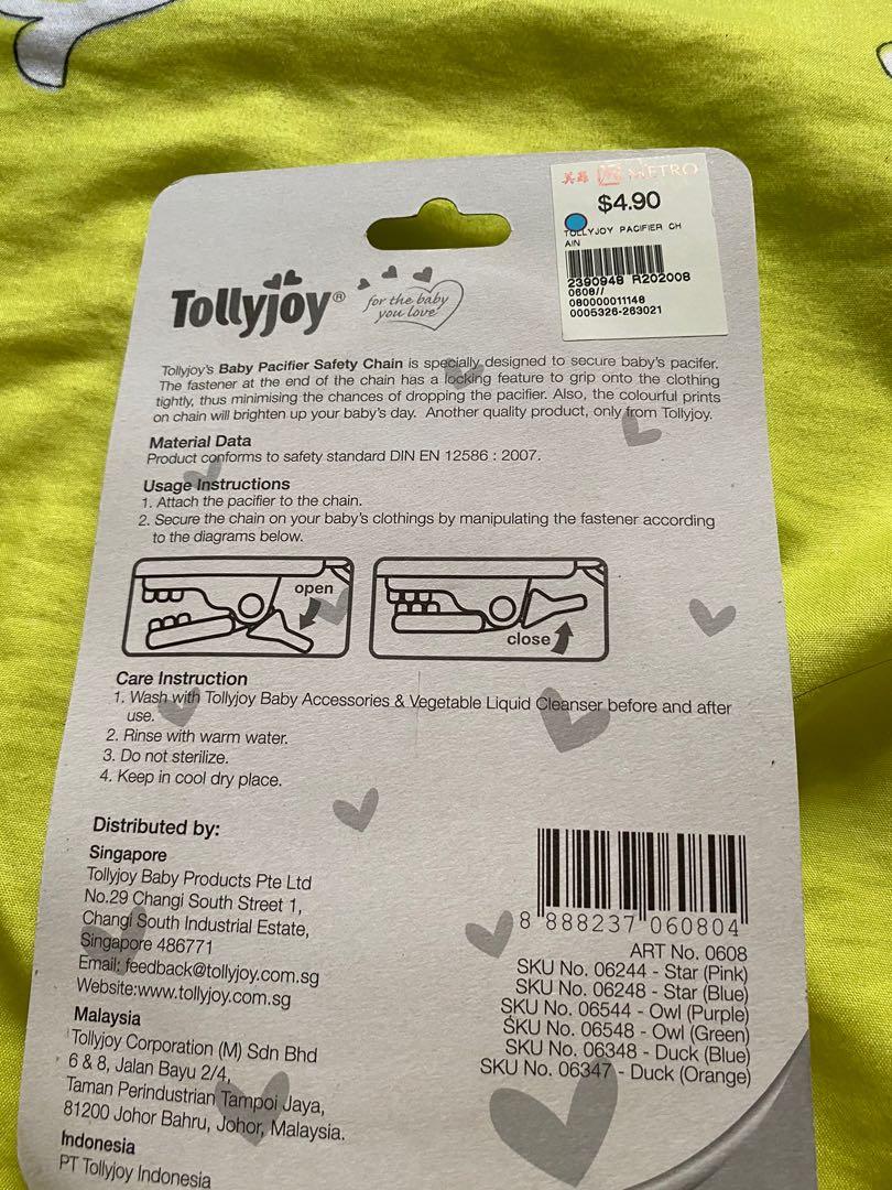 Baby pacifier safety chain, Babies & Kids, Nursing & Feeding ...