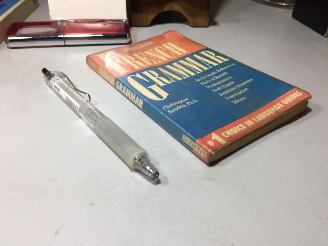 Barron's French Grammar (Category: Textbooks) located in Paranaque City. Submitted by rookie33 (Listing ID 1125291443, Image 3). Description: BPI or Gcash.