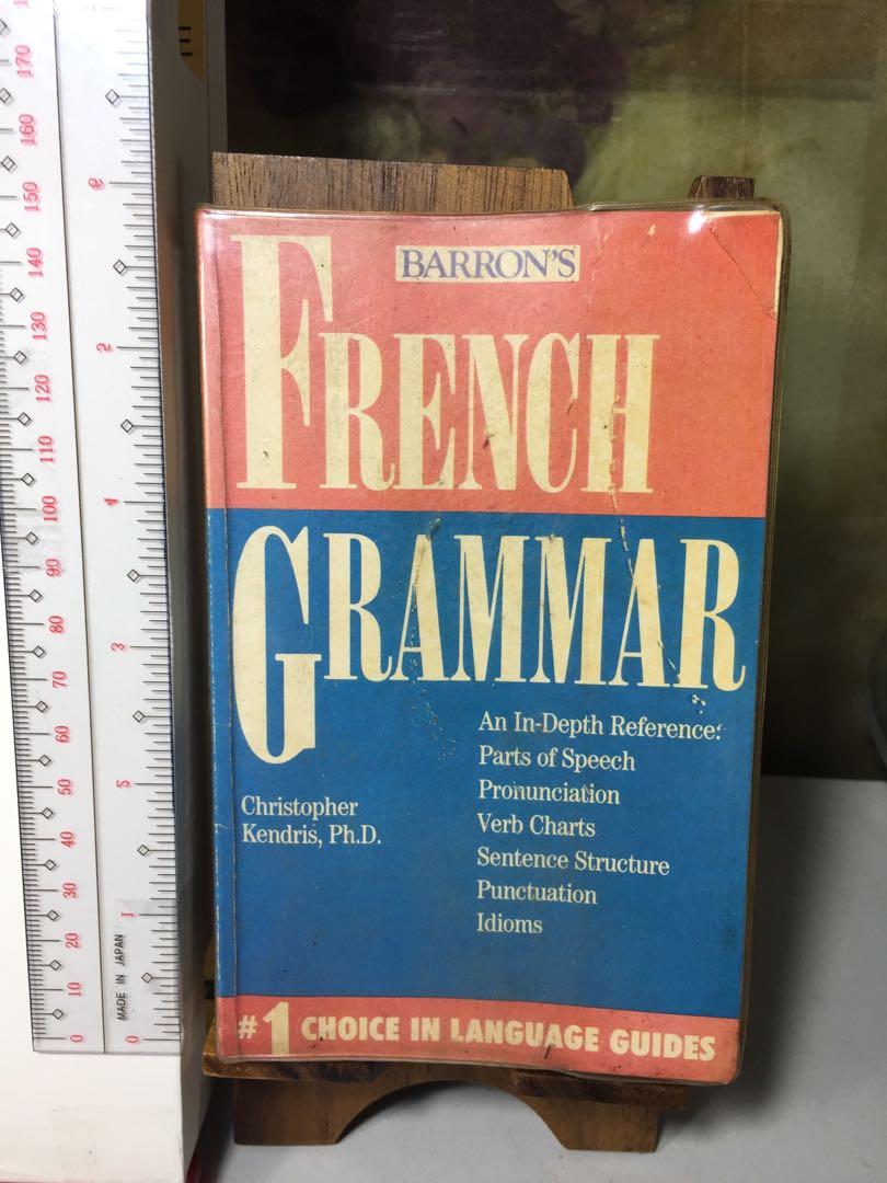 Barron's French Grammar (Category: Textbooks) located in Paranaque City. Submitted by rookie33 (Listing ID 1125291443, Image 1). Description: BPI or Gcash.