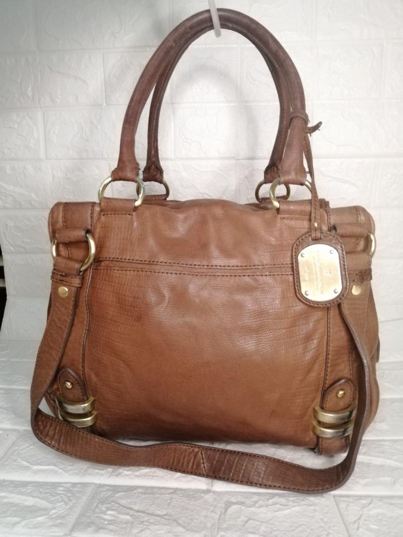 BCBG Maxazria Satchel Leather Bag Luxury Bags Wallets on Carousell
