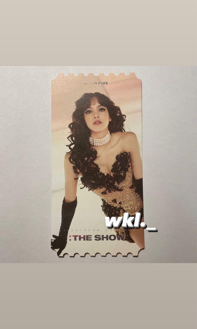 Blackpink The Show Lisa 特典 興趣及遊戲 古董收藏 韓流 Carousell Blackpink The Show Lisa 特典 興趣及遊戲 古董收藏 韓流 Carousell