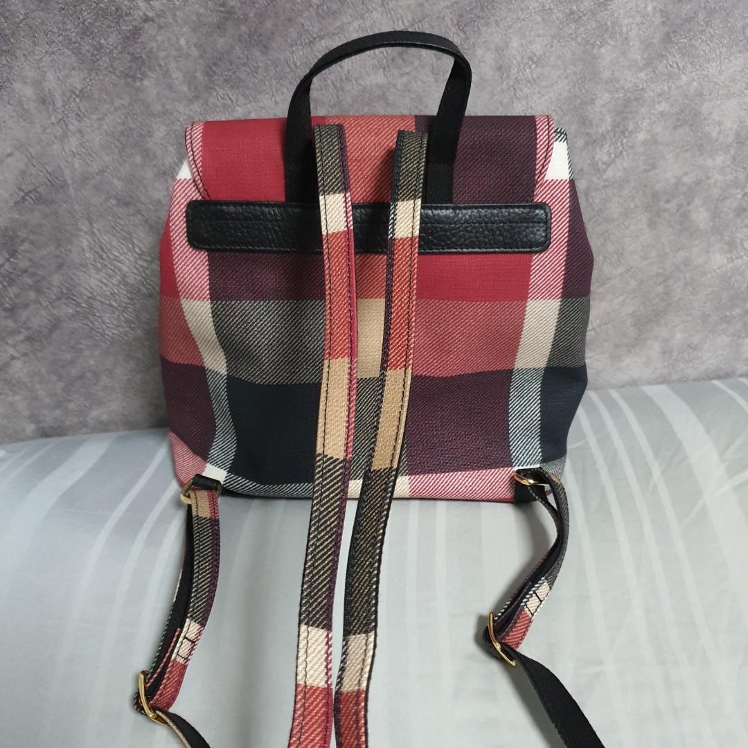 Pre-loved Blue Label Backpack, Women's Fashion, Bags & Wallets ...