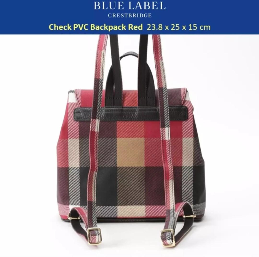Pre-loved Blue Label Backpack, Women's Fashion, Bags & Wallets ...