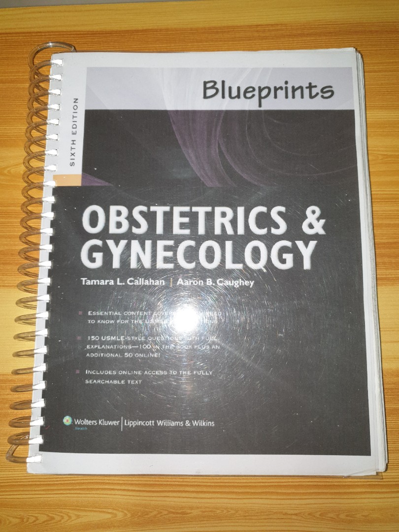 Blueprints OBGYNE Review Book PLE boards, Hobbies & Toys, Books