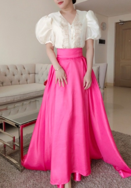Filipiniana shop blouse modern