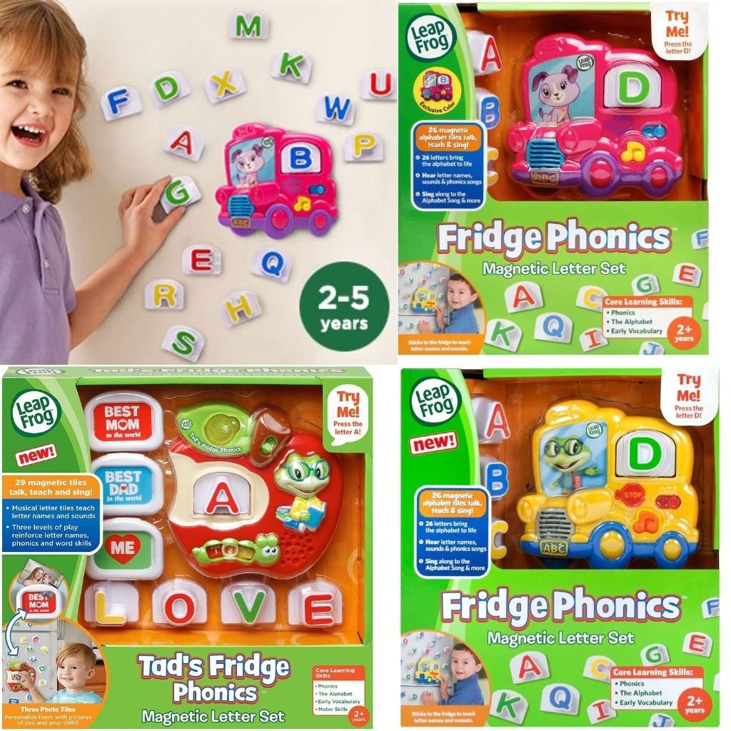 Leapfrog fridge 2025 phonics pink
