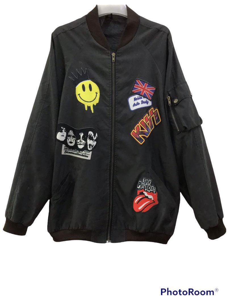 Kiss bomber jacket sale