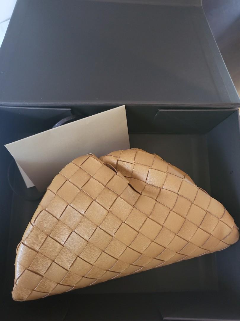 Bottega Mini Pouch Caramel, Luxury, Bags & Wallets on Carousell