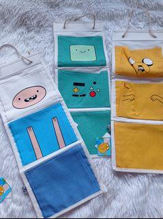 Brand New Adventure Time Hanging Organizer bundle only