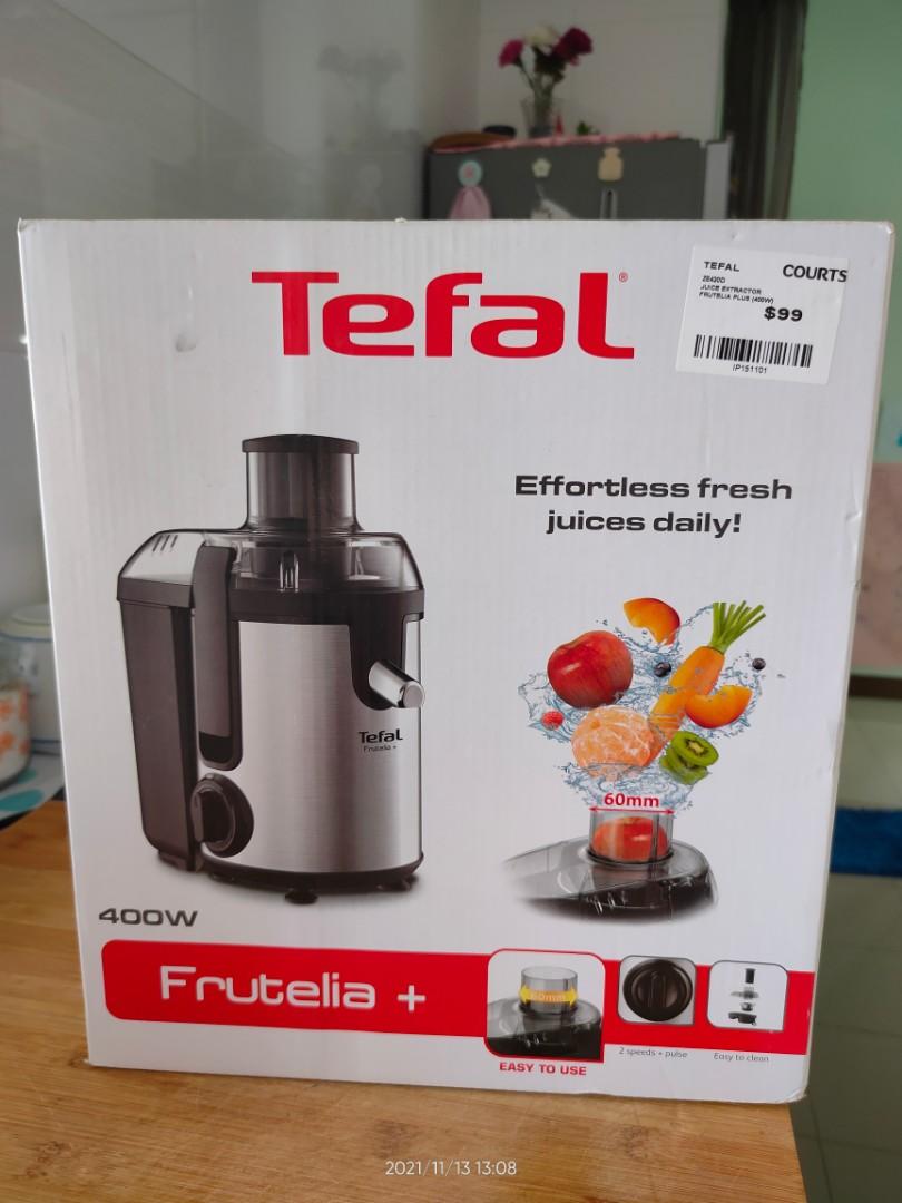 BRAND NEW TEFAL ZE420D 400W Juice Extractor Frutelia Plus, TV & Home