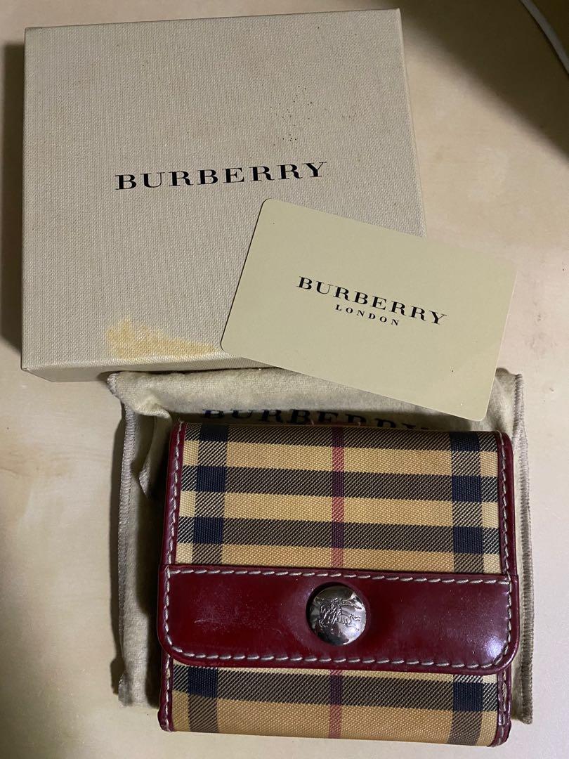 Burberry Wallet w/ Original Box