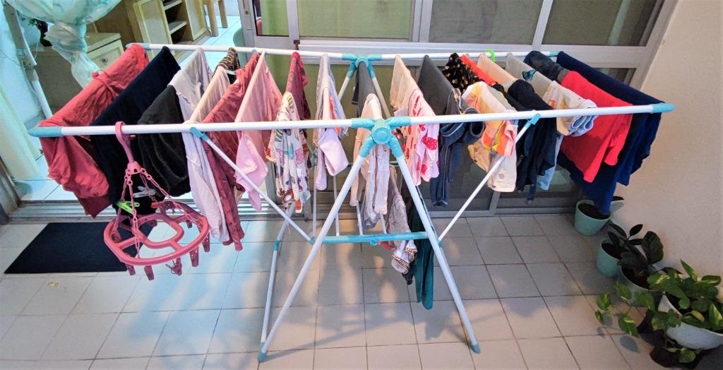 AEON Butterfly Drying Rack Foldable Indoor Outdoor Use Stand Rack for