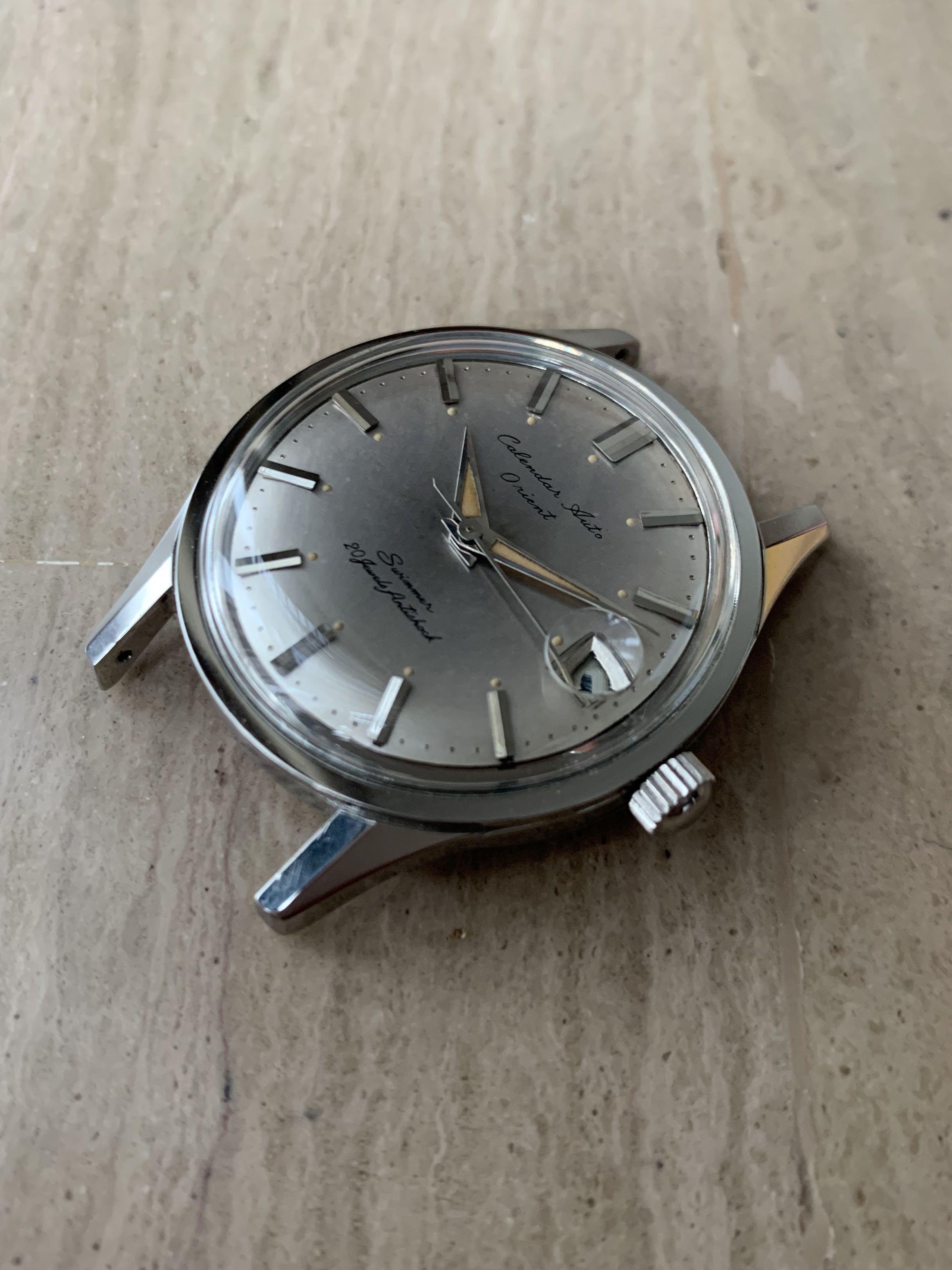 Calendar Auto Orient Swimmer, Men's Fashion, Watches & Accessories