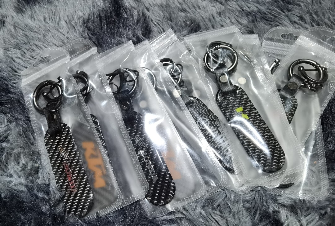 Carbon Fibre Keychains, Motorcycles, Motorcycle Accessories on Carousell