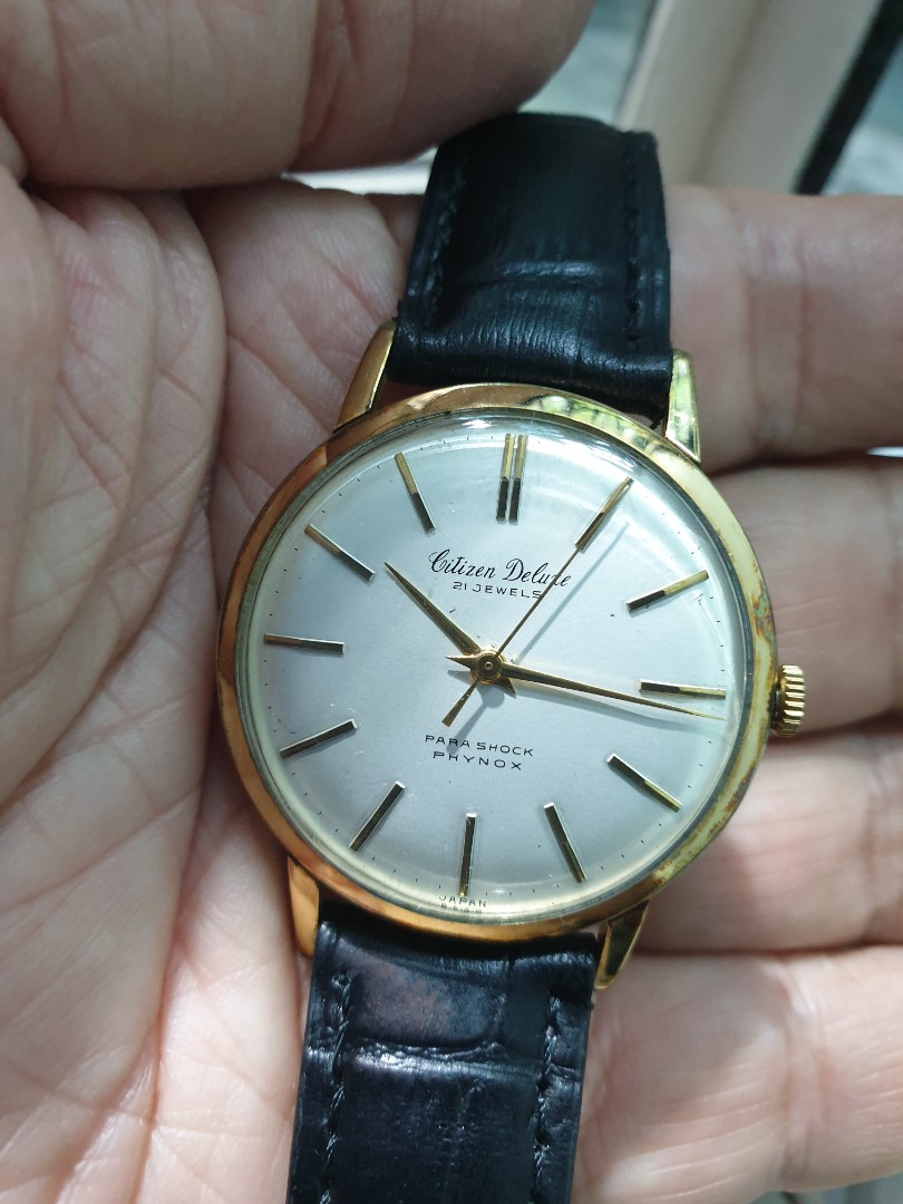 Citizen Deluxe 14k Gold fill Men s Fashion Watches Accessories