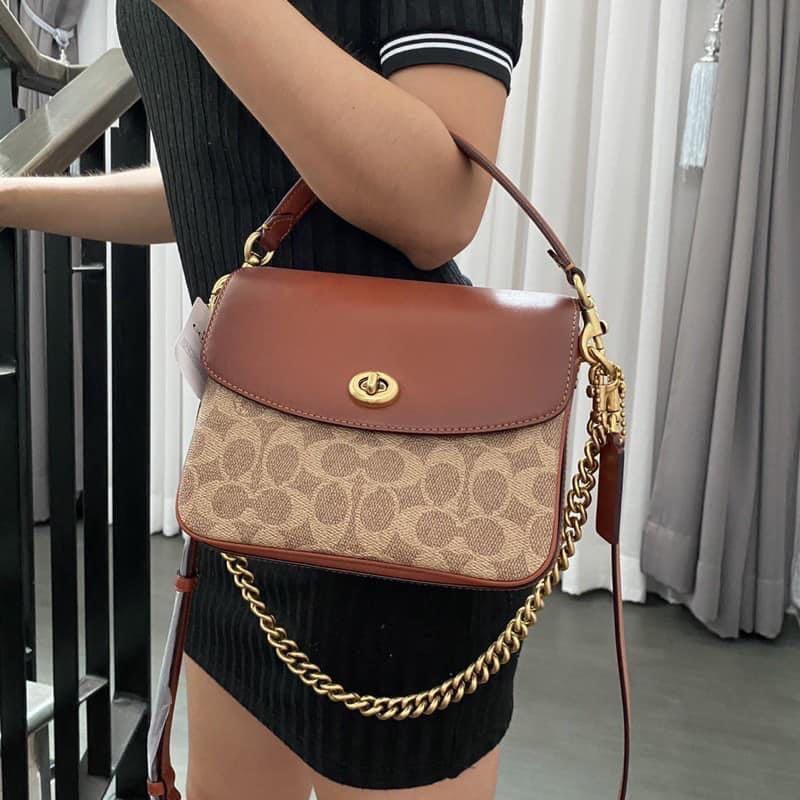 coach cassie 19 signature crossbody