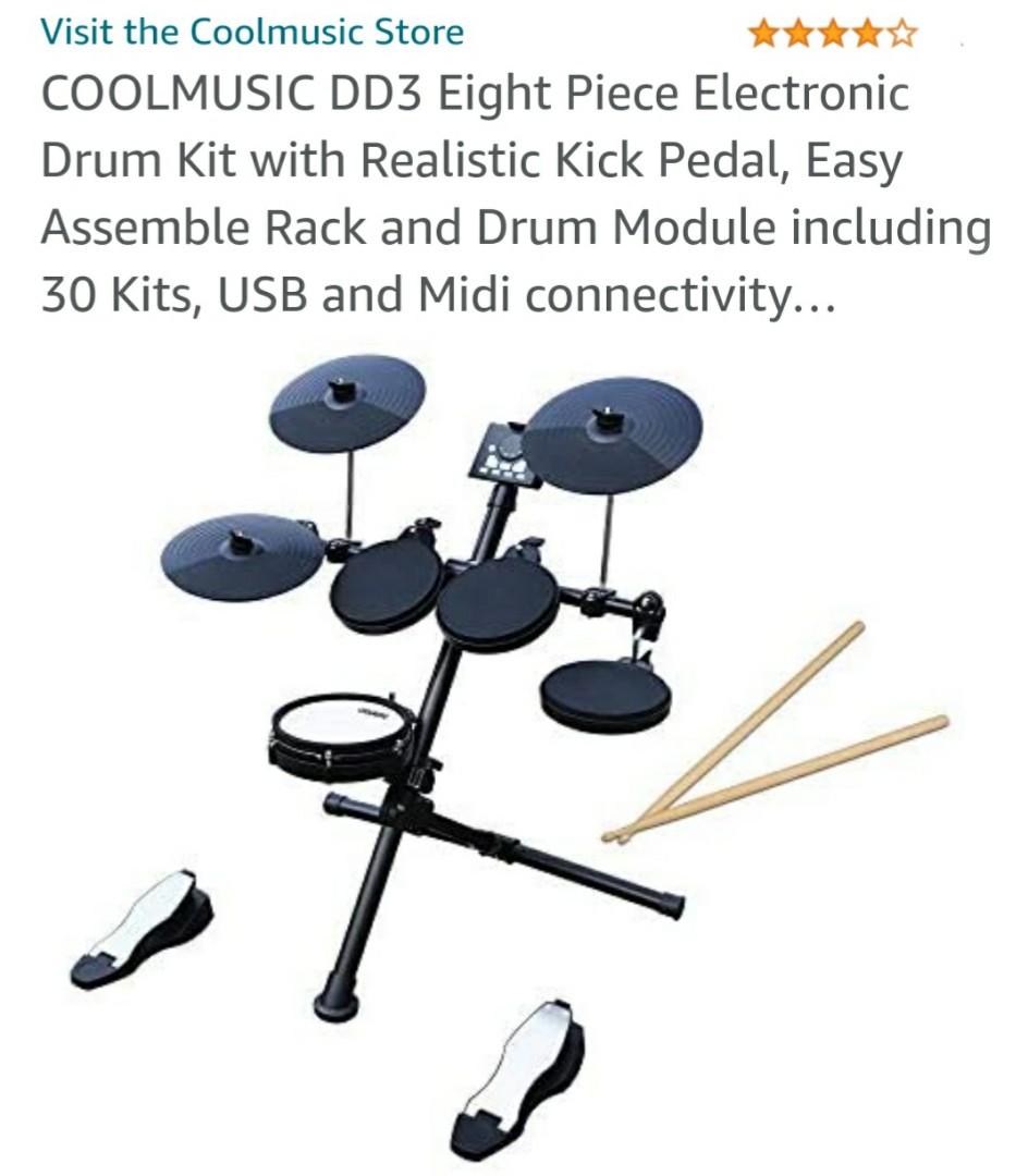 Coolmusic clearance dd3 drum