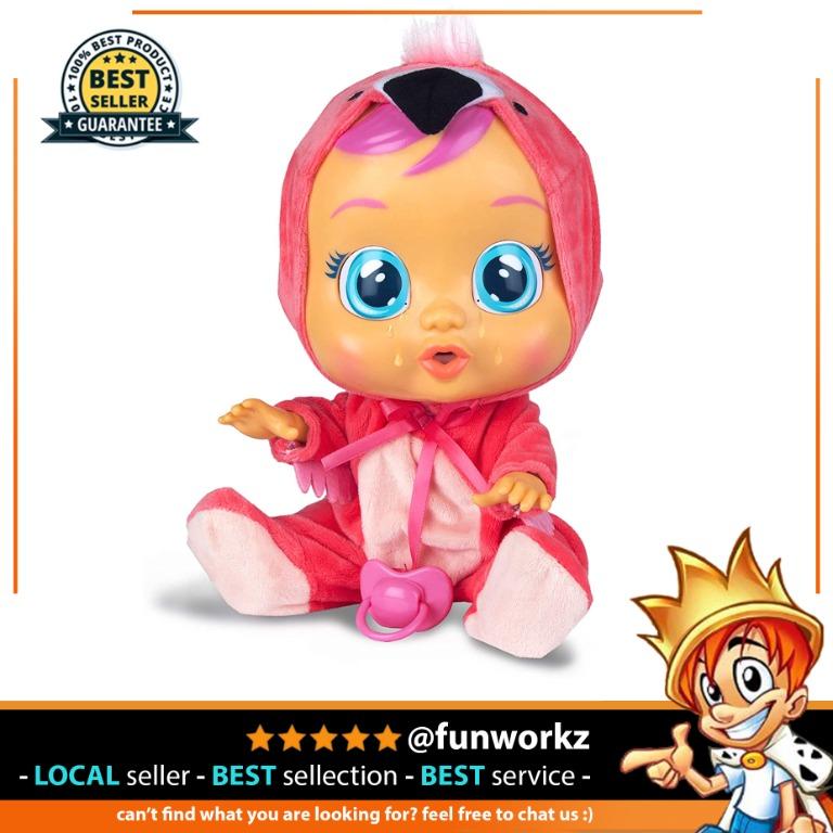 Cry Babies Fancy the Flamingo Doll Pink Hobbies Toys Toys Games on Carousell