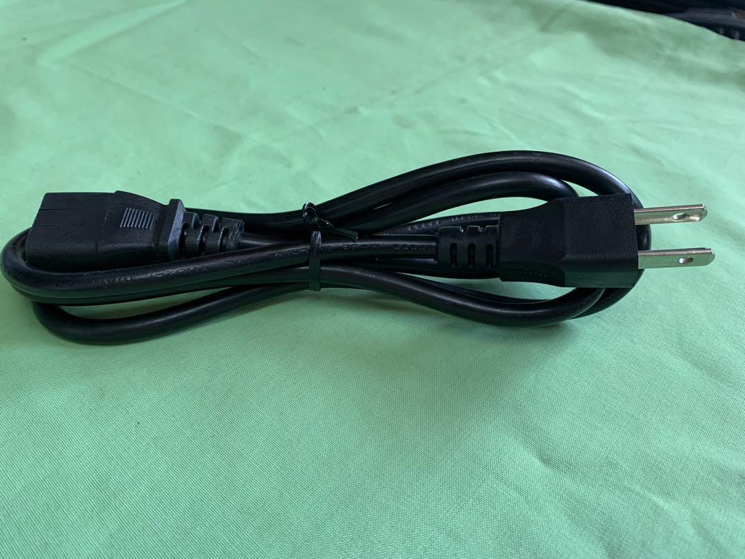 Desktop Computer Power Cord 1meter (Category: Cables & Adaptors) located in Paranaque City. Submitted by seb_trading (Listing ID 1125314558, Image 1). Description: heavy duty cable 1 meter long 3 prong plug for cpu computers, powered speakers, rice cooker, coffee maker, tvs, computer monitors, power adaptors, hifi system etc. 20pcs. available last price.