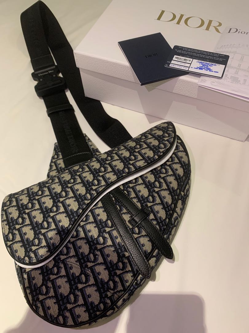 Dior saddle on sale bag alyx