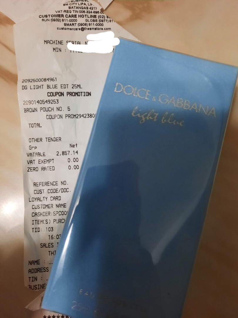 D&g light blue sm price sale
