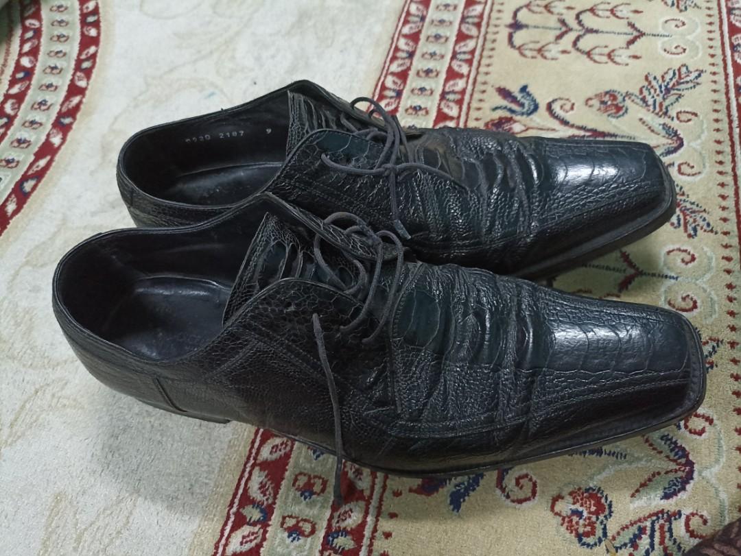 Dolce gabbana shop crocodile shoes