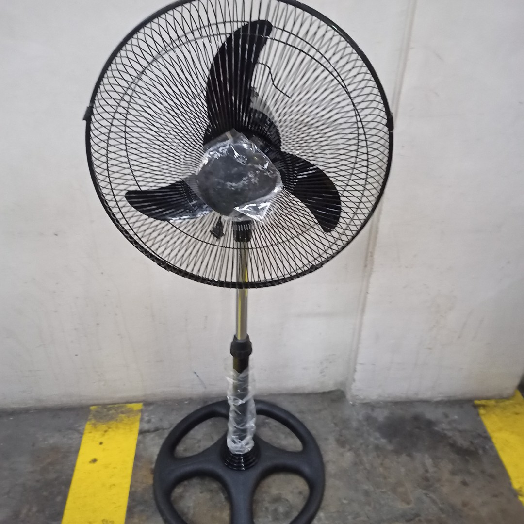 Dowell 16" electric stand fan banana blade black 60 watts, Furniture