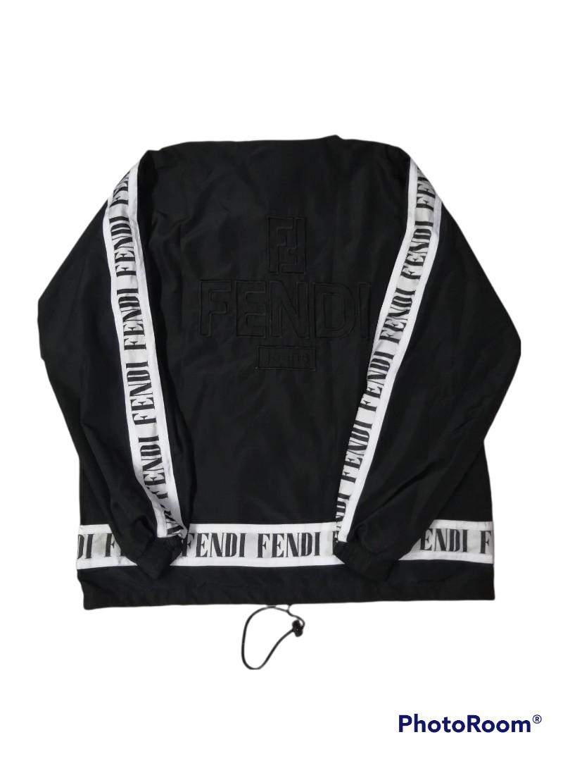 FENDI EMBROIDERY LIGHT JACKET, Men's Fashion, Coats, Jackets and