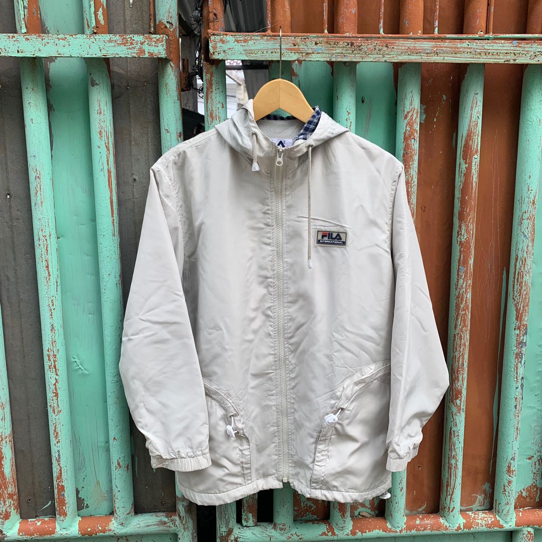 Fila Jacket, Fesyen Pria, Pakaian 
