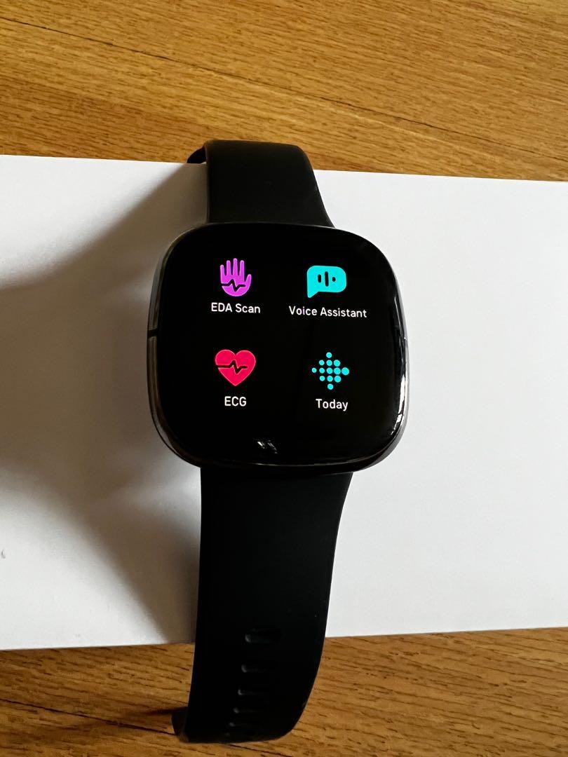 Fitbit Sense ECG watch Mobile Phones Gadgets Wearables Smart