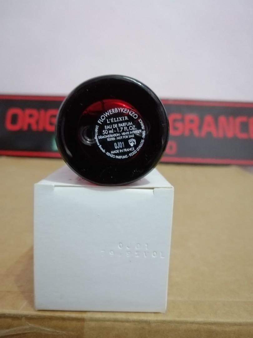 FLOWER BY KENZO L'ELIXIR TESTER 50ML EDP, Beauty & Personal Care