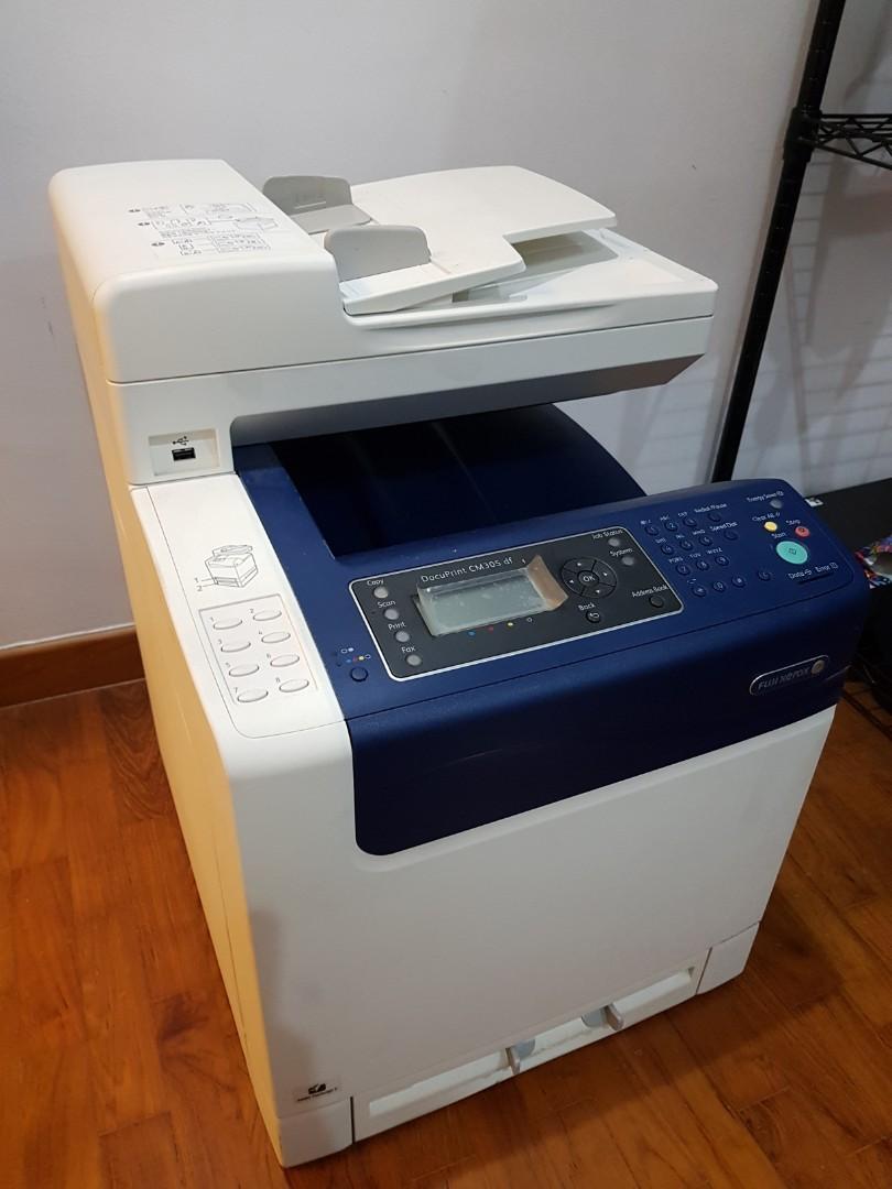 Fuji Xerox laser color printer Docuprint CM305 DF, Computers & Tech, Printers, Scanners