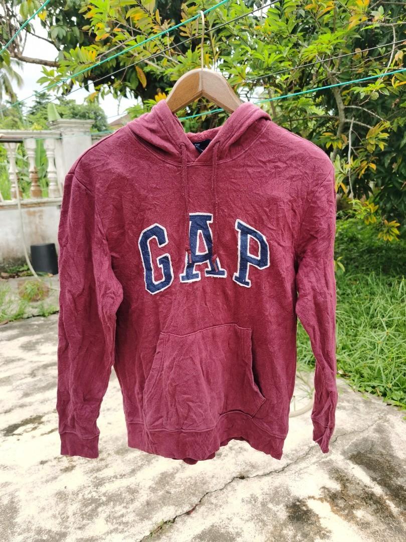 Gap store hoodie maroon