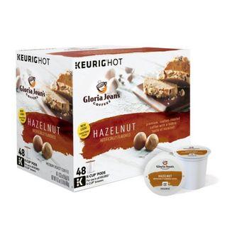 Gloria Jean's® Hazelnut Flavored Coffee Keurig® K-Cup® Pods 48-Count